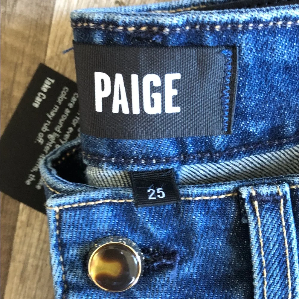 Paige Marlow High Rise Flare Jeans 25 NEW - Picture 7 of 11